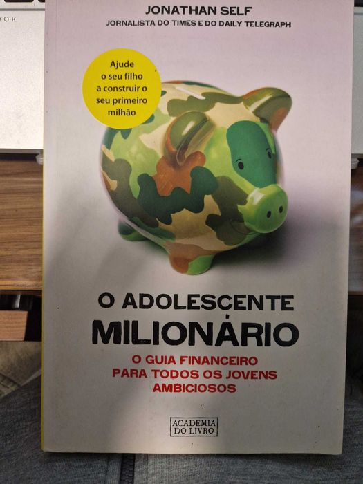 Livro O Adolescente Milionário, de Jonathan Self