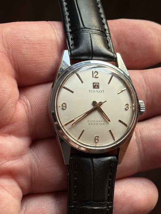 Tissot Seastar Automatic 21 jewels, 35/42mm, piękny stan, lata 70te