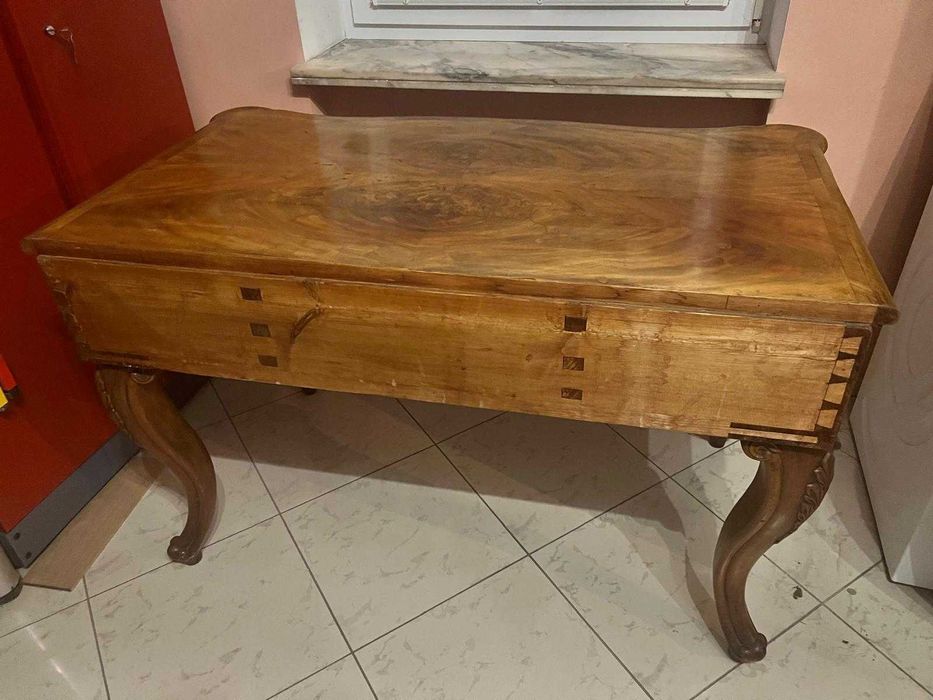Biurko z 3 szufladami - antyk