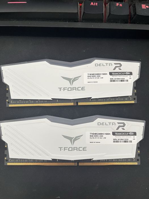 Pamięć ram DDR4 Tforce Delta R 2x8gb RGB