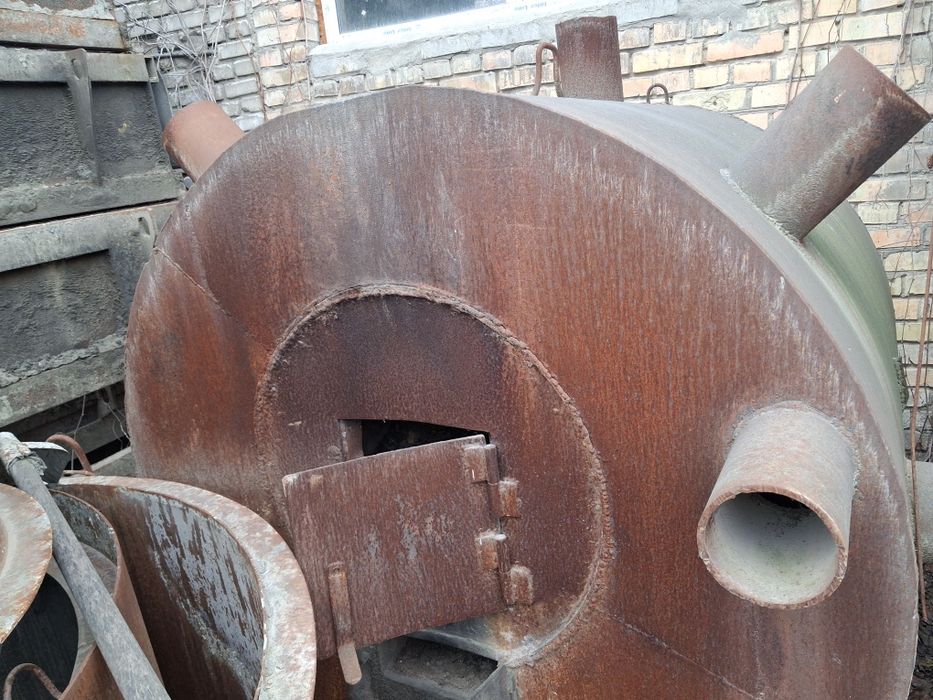 Буржуйка на великий об'єм