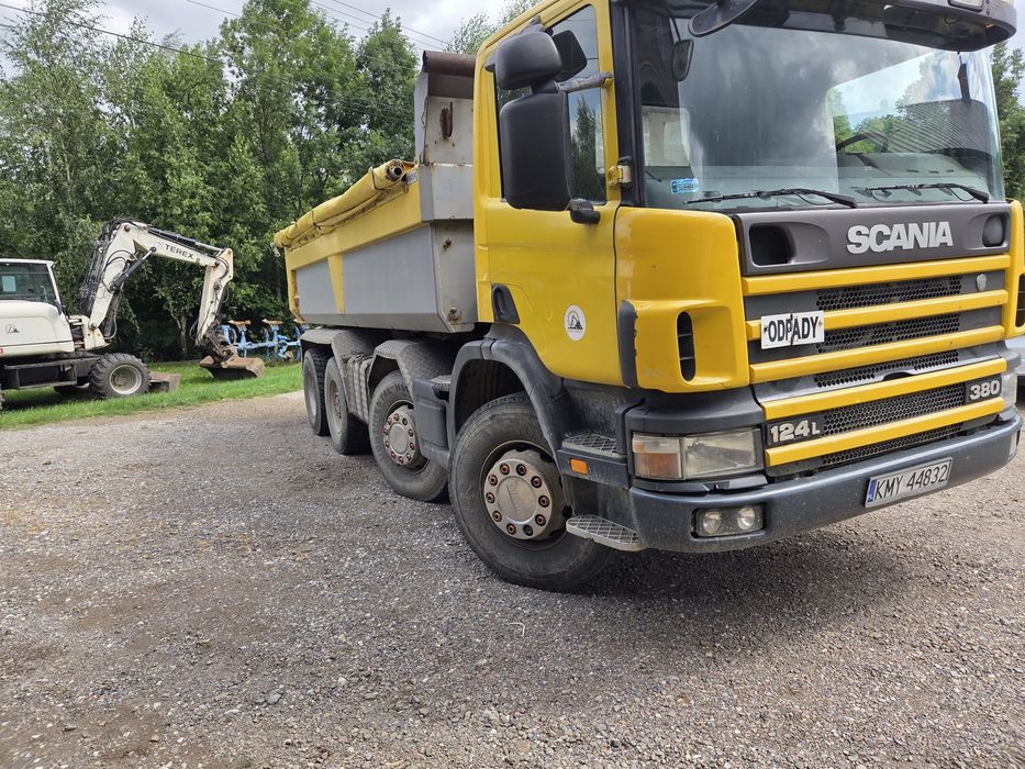 Scania P114 wywrotka 8x4
