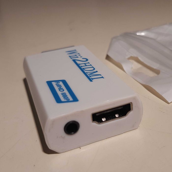 Adaptador Wii 2 HDMi Wii2HDMi Full HD 1080P Novo