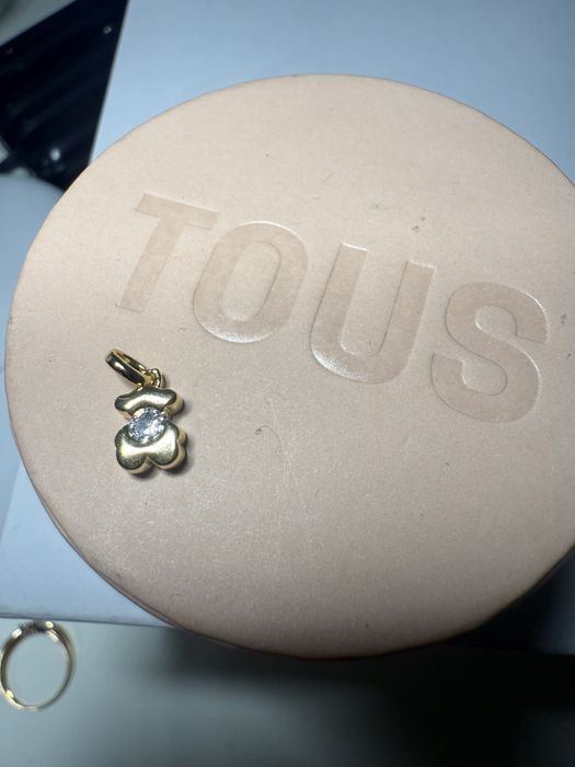 Підвіс Tous з діамантом відмедик оригінал
