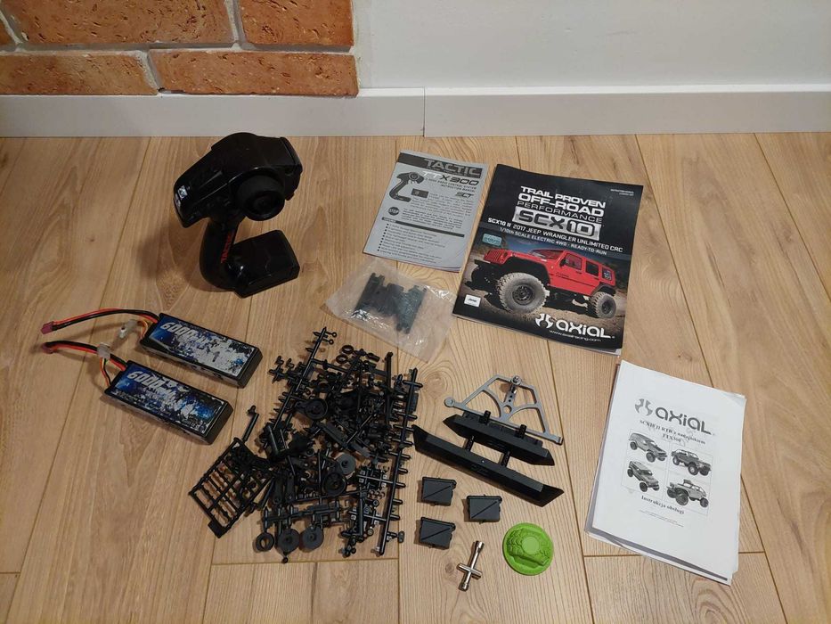Axial scx10 II Jeep Wrangler 1/10 RC Poznań