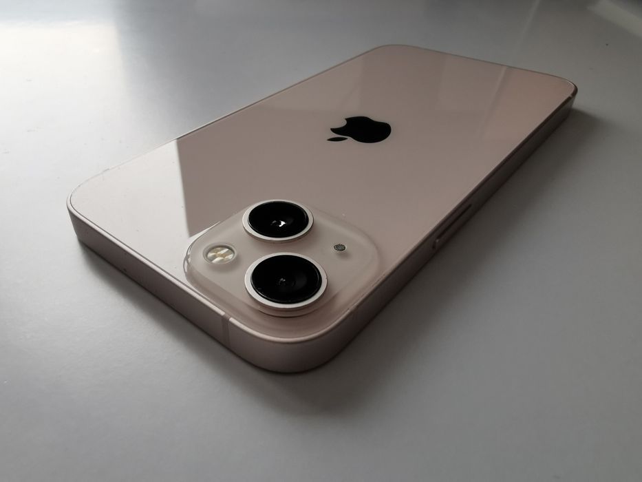 Iphone 13 128 różowy 83% ładny stan caly oryginalny bez blokad Zestaw