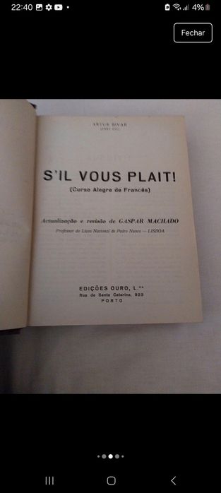 S’il vous plait! Curso alegre de Francês-Artur Bivar