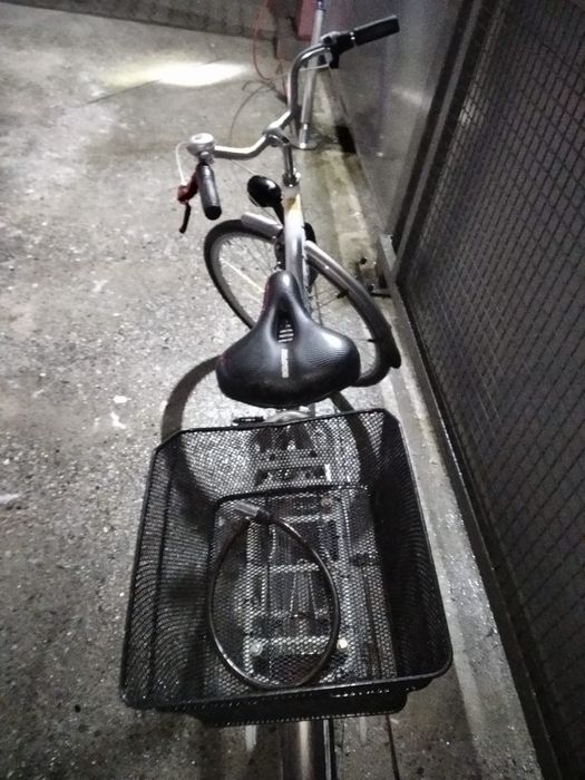 Rower męski 28" +koszyk