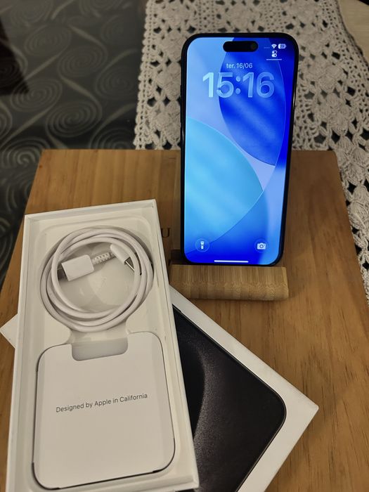 Iphone 15 pro 128gb como novo