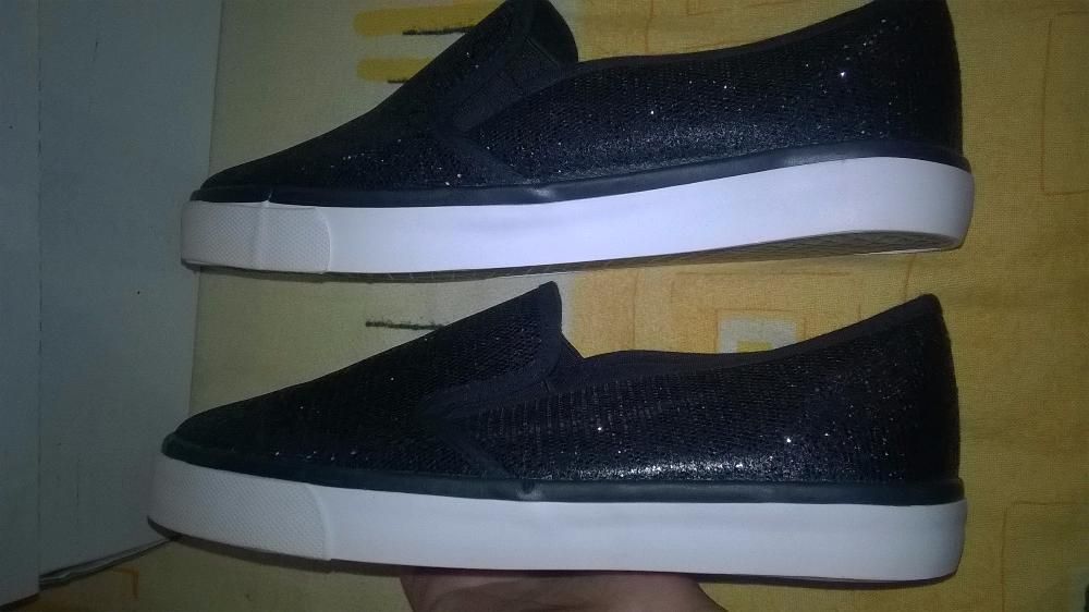 Trampki/tenisówki, buty brokatowe, rozm. 38, nowe