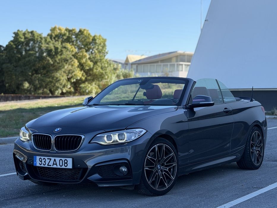BMW 220d pack M 8hp Cabrio 2.0d 190cv COM APENAS 114 MIL QUILÓMETROS