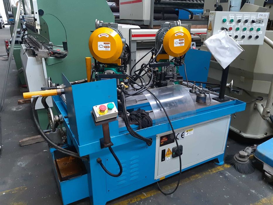 Maquina chanfrar tubos (industria bicicletas)