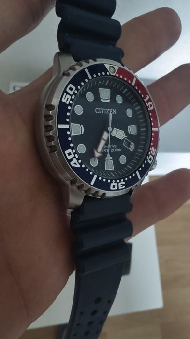 Zegarek Citizen Promaster BN0168-06L "Pepsi"