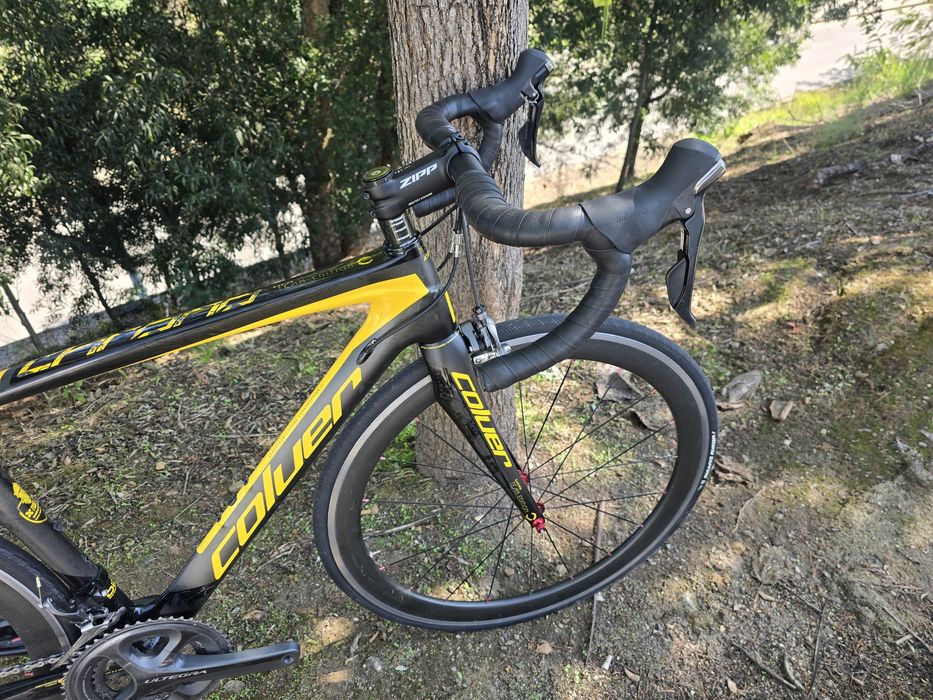Bicicleta carbono ultegra e rodas carbono