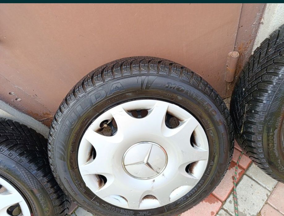 Продам зимние колеса в сборе Mercedes 185.65r15