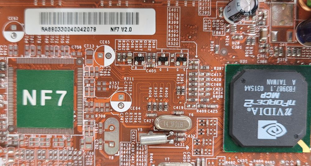 Abit NF7 Socket A Athlon XP Retro PC  płyta główna