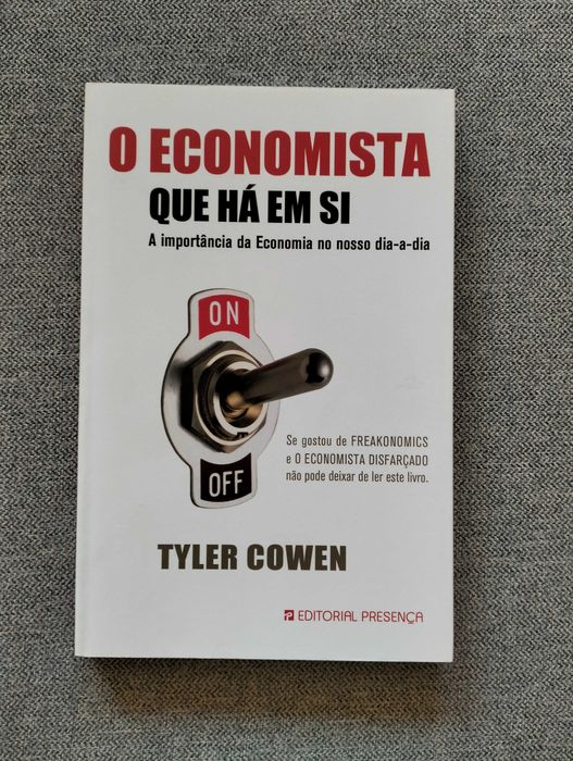 Livro "O economista que há em si" de Tyler Cowen
