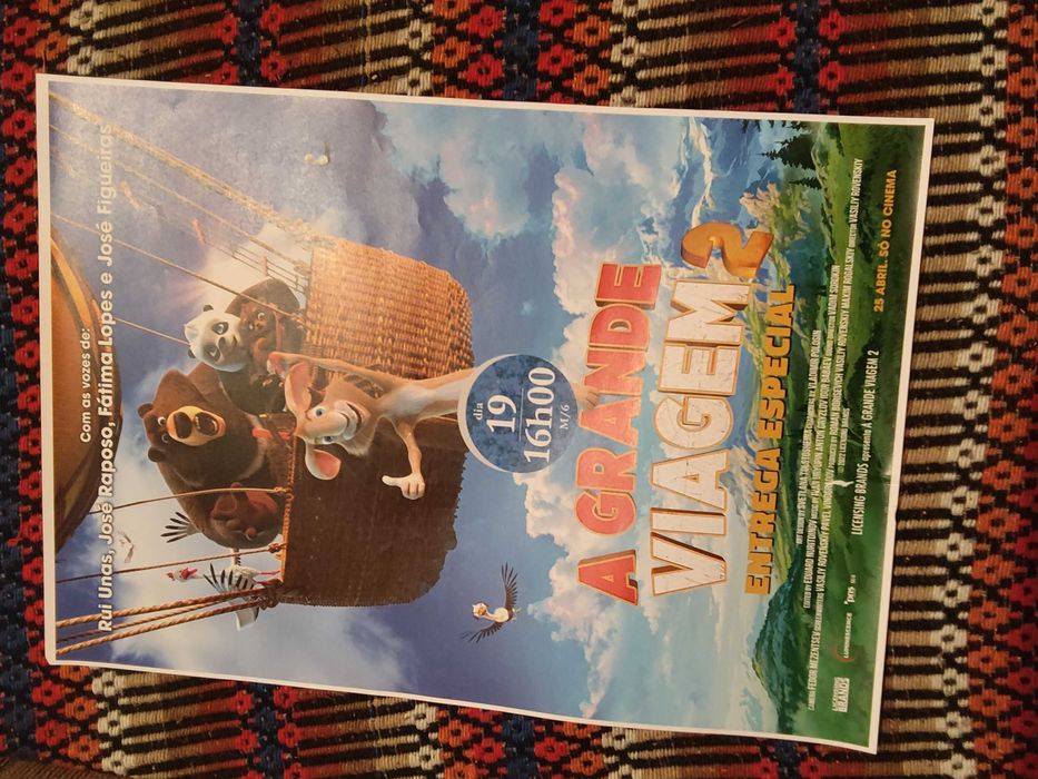 Cartazes promocionais cinema - lote 1 - portes incluidos