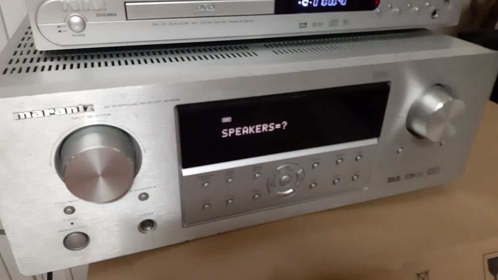 Receptor Surround Marantz SR4600 AV e Leitor de DVD