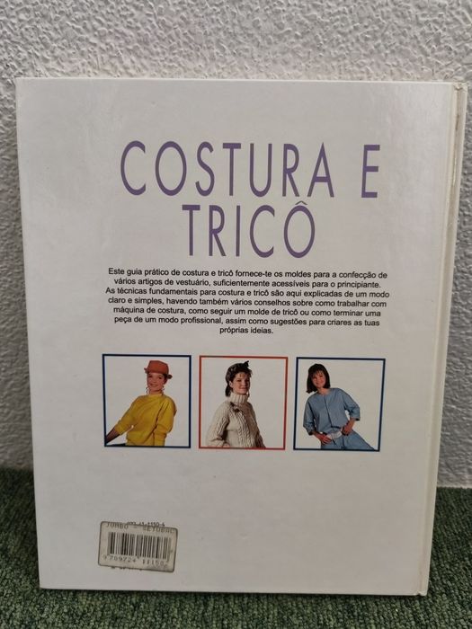 Livro "Guia Juvenil Costura e Tricô - confecção de vestuário"