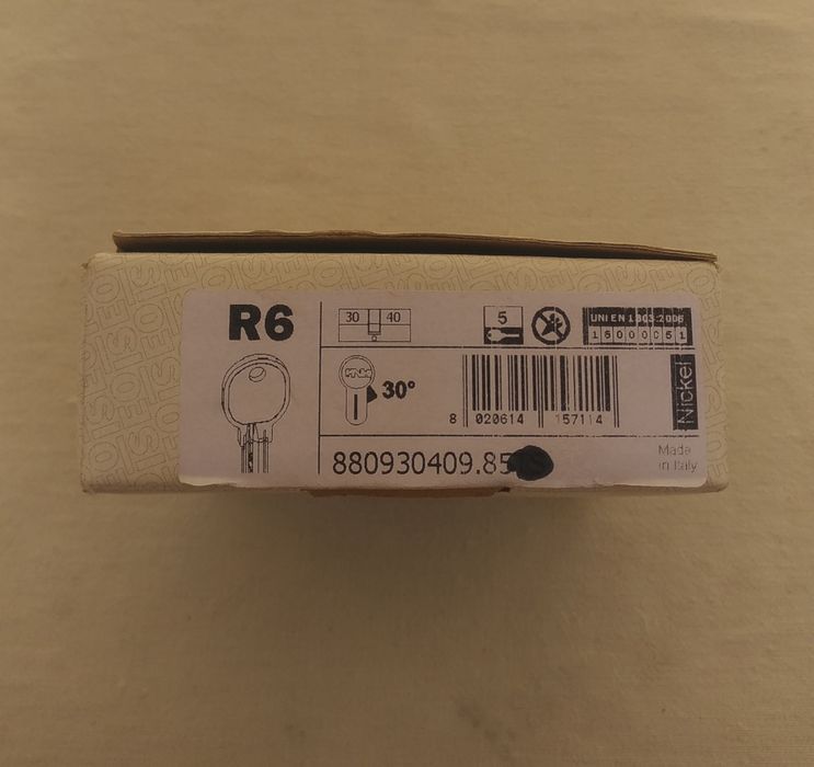 Canhão de Fechadura Porta