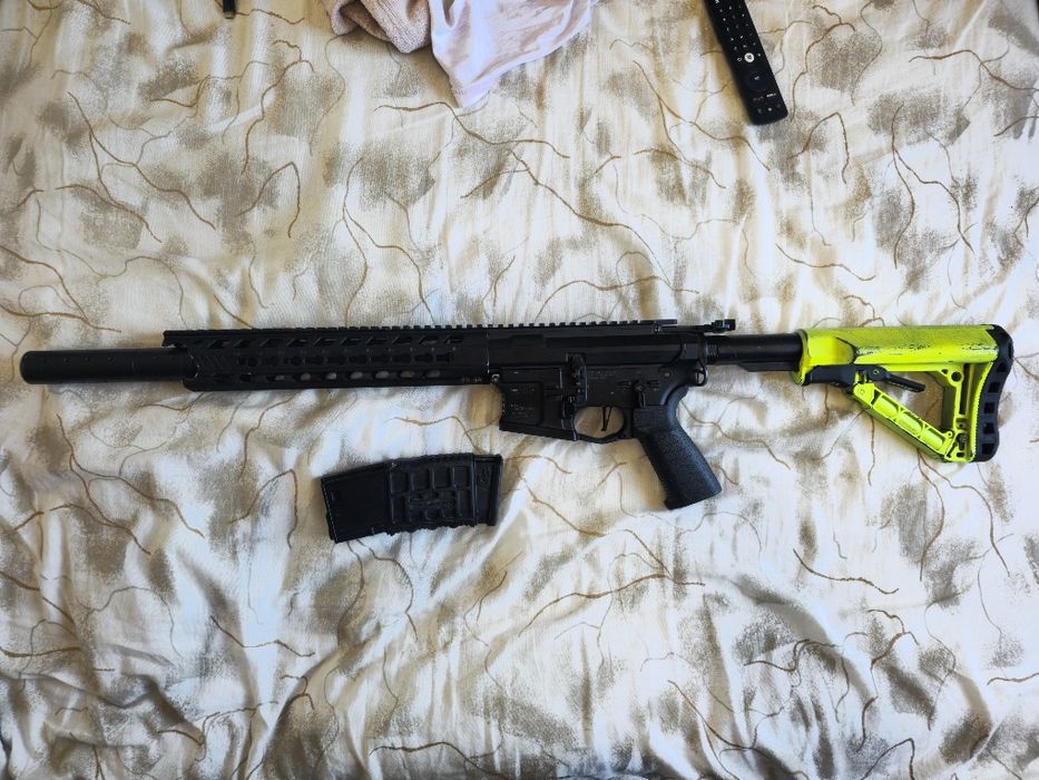 Airsoft G&G predator full metal, com muitos upgrades, apenas venda, deixei de jogar