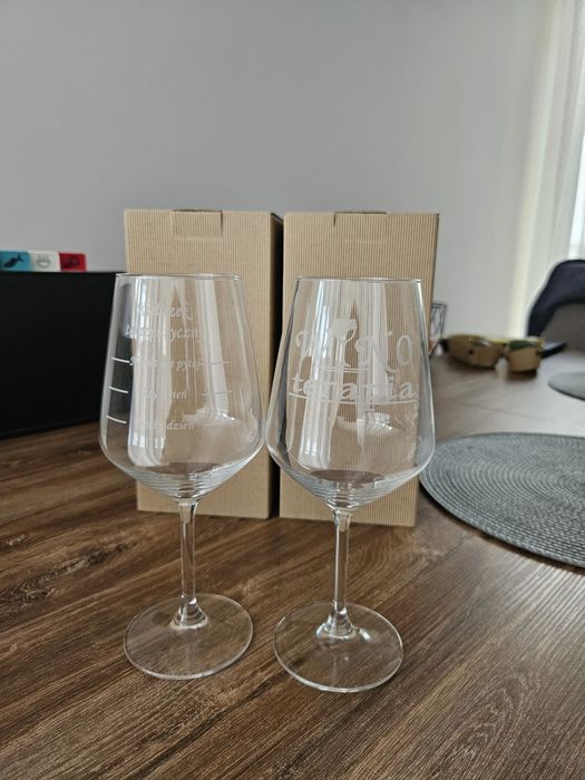 Kieliszki na wino terapeutyczne