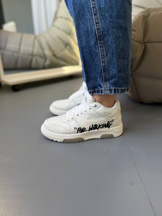 Кросівки Off-White Out of Office "For Walking" White (37-41)