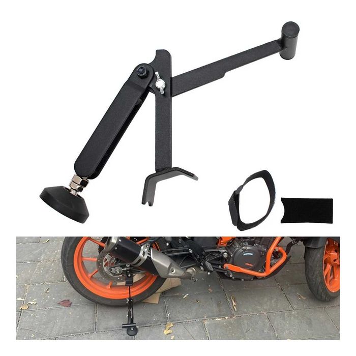 Cavalete elevação universal dobrável moto suporte estável