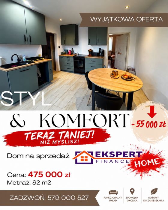 dom z potencjałem 15 km od Wałcza