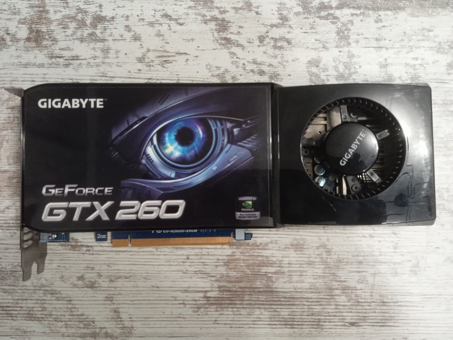 GTX-260 видеокарта.