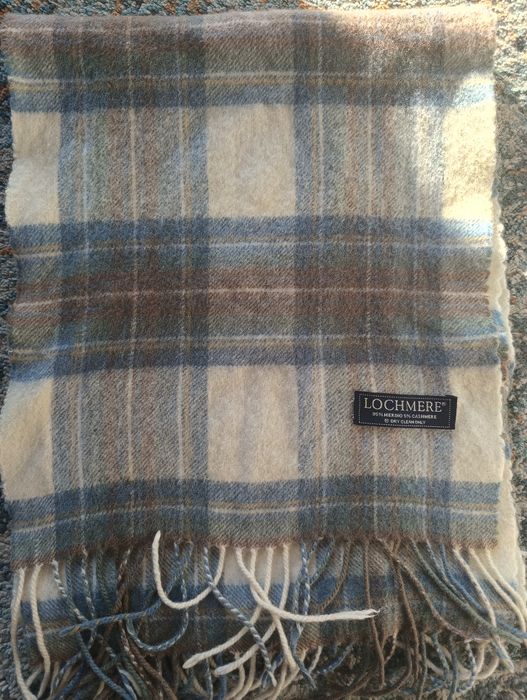 Szalik Lochmere 30x145 cm, wełna+ kaszmir