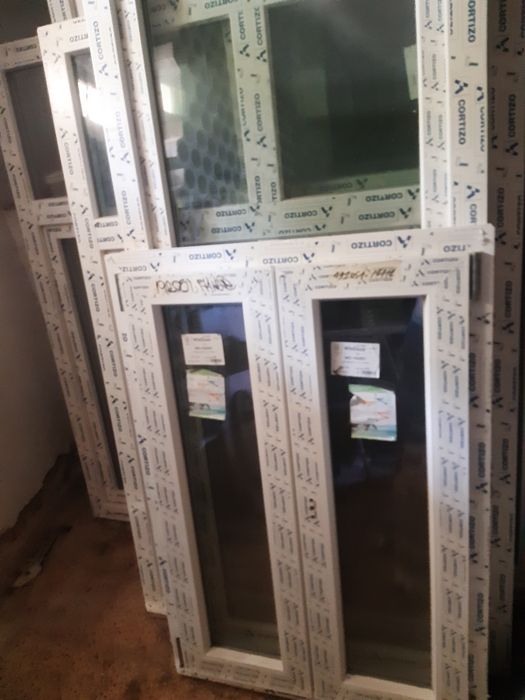 6 Janelas pvc novas Cortizo vidro duplo