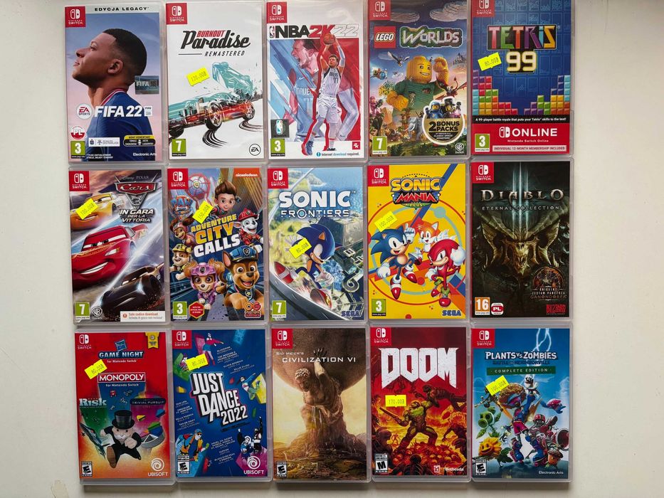Gry Nintendo Switch Ursynów Skup Sprzedaż Wymiana Warszawa Sklep