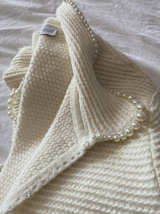Casaco zara com perolas