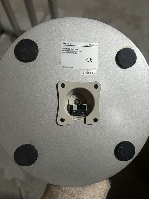 Sistema de som da Sony