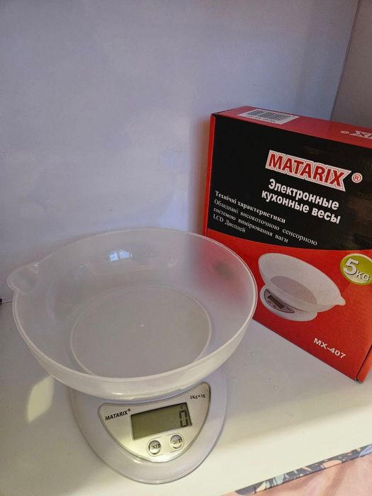 Весы кухонные до 5 кг, новые