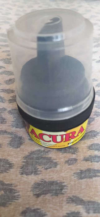 Крем для взуття чорний ACURA