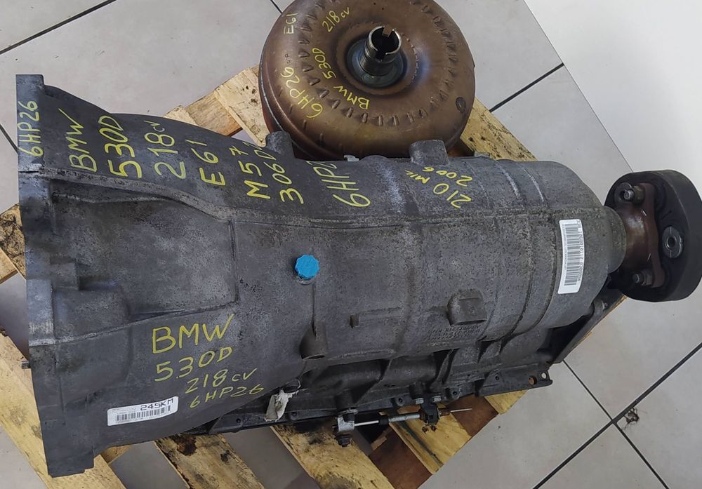caixa automatica Bmw 6HP26 530D E60 / E61 M57 306D2 218cv ZF 6HP26