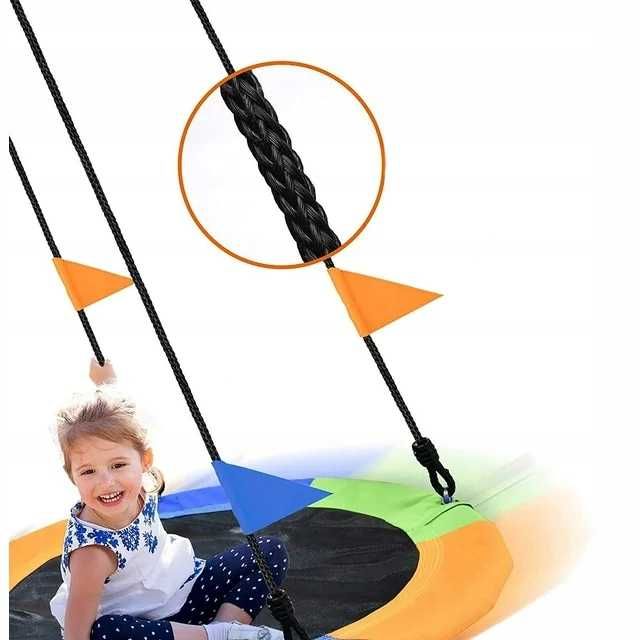 Качеля детская подвесная, садовая гнездо аиста, Dollo гойдалка дитяча