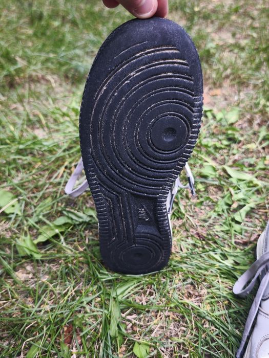 Biało-szare buty Nike Air Force 1