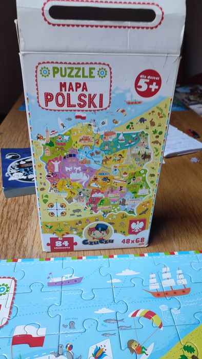Puzzle mapa polski durze dziecięce #10