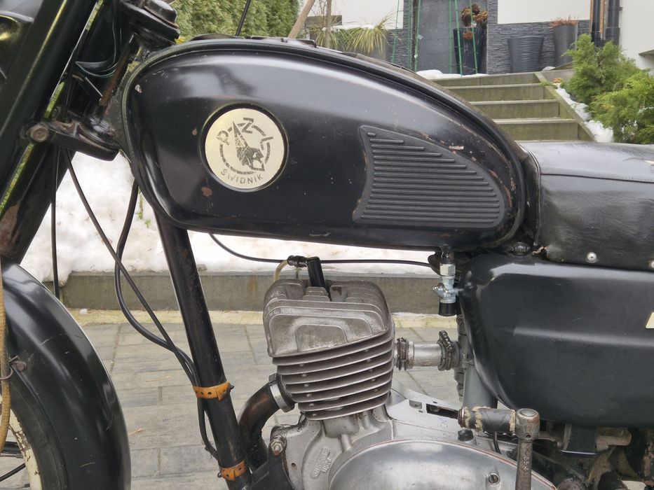 Wsk 125/Oryginalna/Kompletna/Odpala od kopa/Idealna baza do renowacji