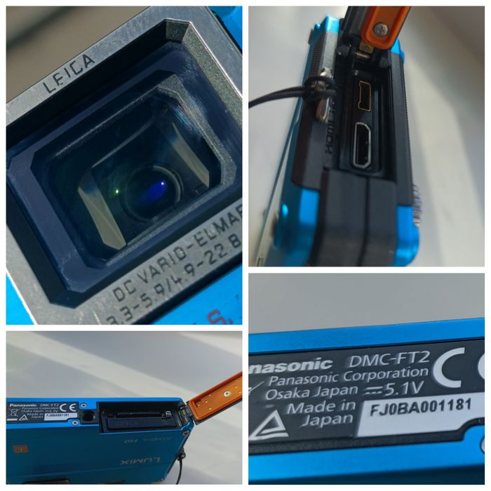 Стильна камера Panasonic Lumix  JAPAN  CCD Aluminium   +Повний комплект