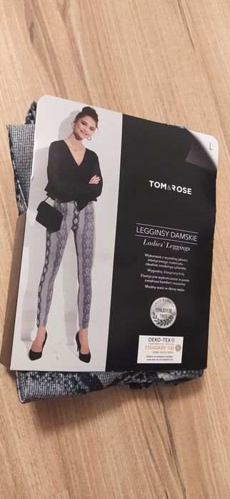 Nowe legginsy damskie r. L