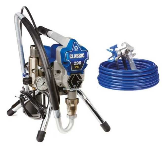 Wynajem agregatu malarskiego Graco 290 Classic, wypożyczalnia GDYNIA