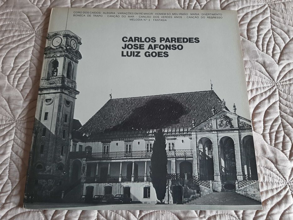 Carlos Paredes, José Afonso, Luiz Goes - Portugal - Vinil LP