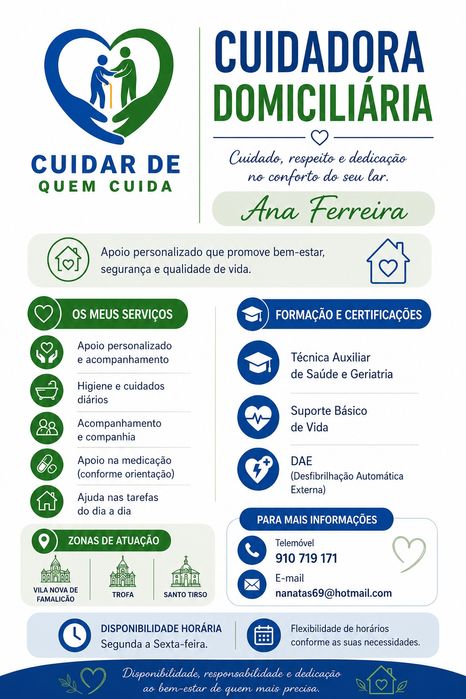Cuidadora Domiciliária
