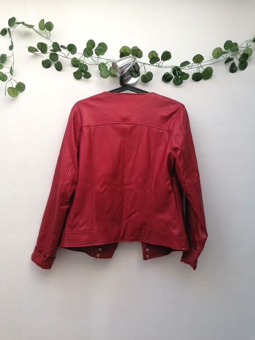 Casaco Vermelho de Napa da Tiffosi