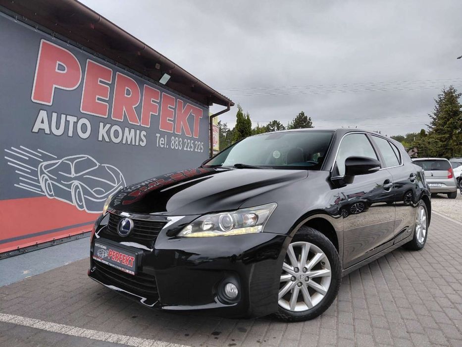 Lexus CT Hybryda Automat Kamera Klimatronik Elektryka LED Alu